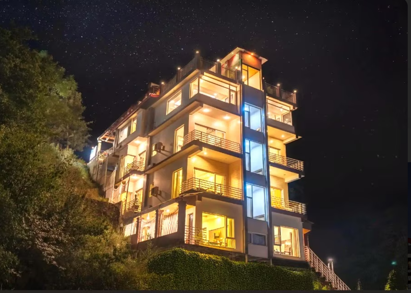 Himachal Pradesh Kasauli Hotel View