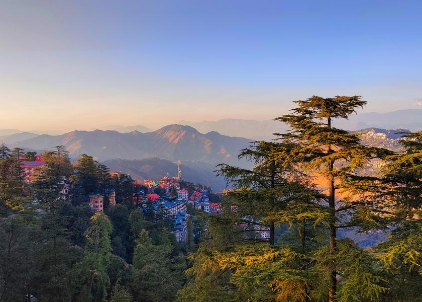 Himachal Pradesh Shimla Hotel View