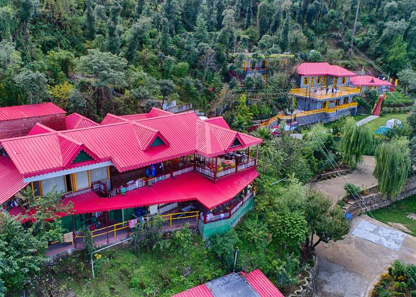 Himachal Pradesh Solan Hotel View