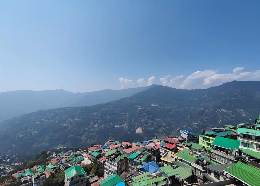 Sikkim Gangtok Hotel View