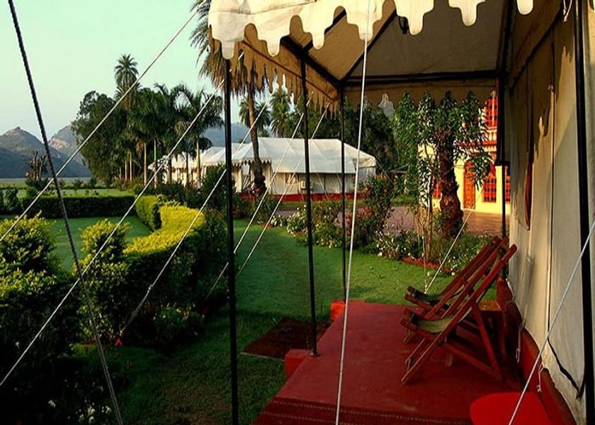 Rajasthan Bundi Tent Sitting Area