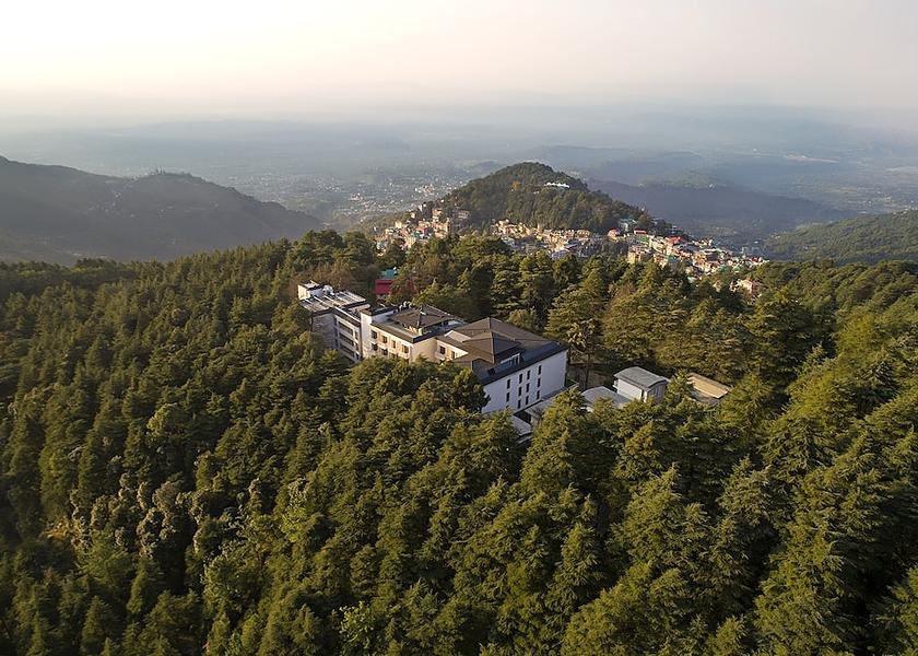 Himachal Pradesh Dharamshala Aerial view