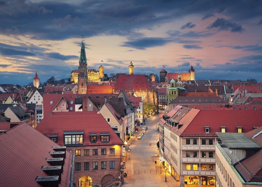 Bavaria Nuremberg View from room