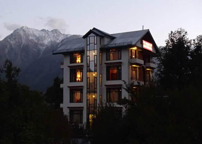 Himachal Pradesh Kalpa Overview - Nightime