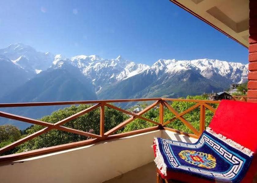 Himachal Pradesh Kalpa Balcony View