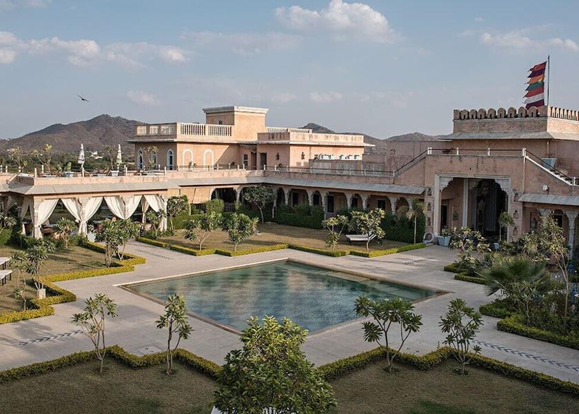 Rajasthan Udaipur Aerial view