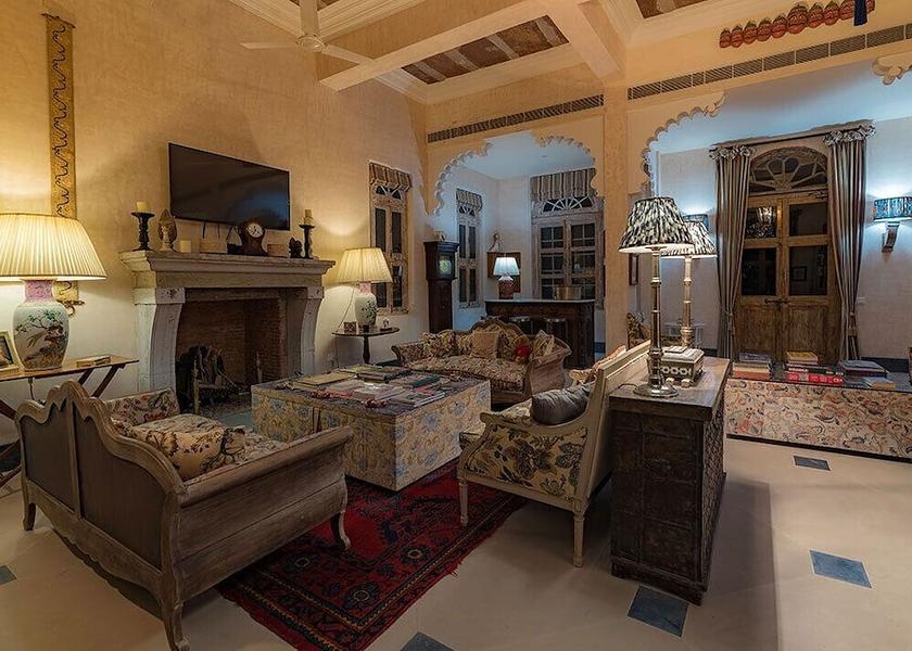 Rajasthan Udaipur Lobby sitting area