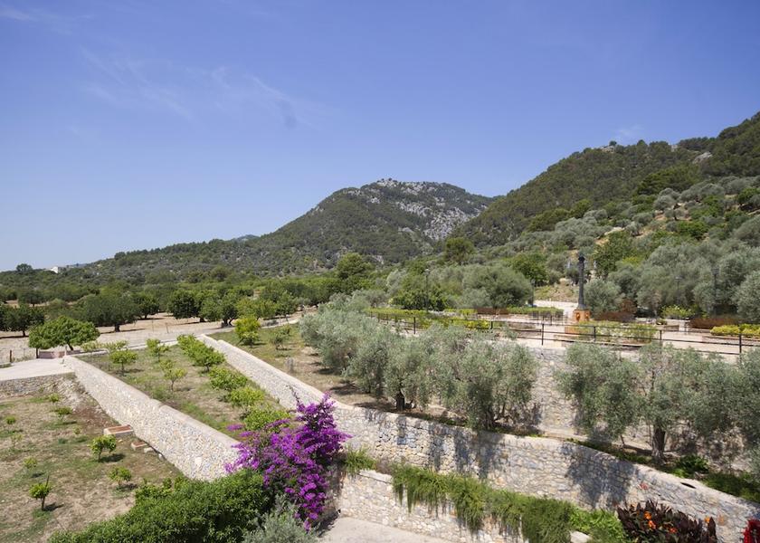 Balearic Islands Campanet Land view from property