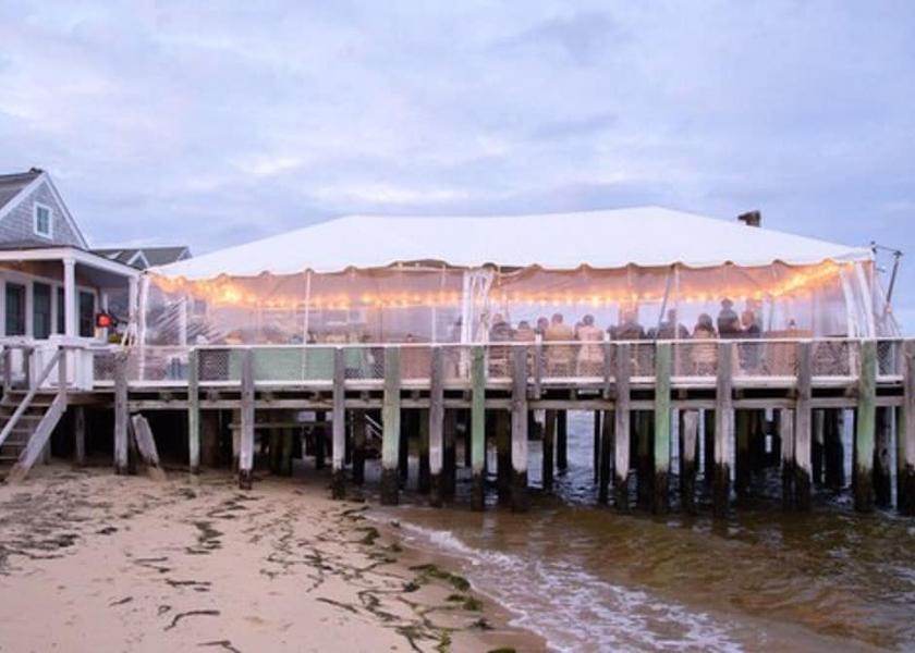 Massachusetts Provincetown Outdoor Wedding Area
