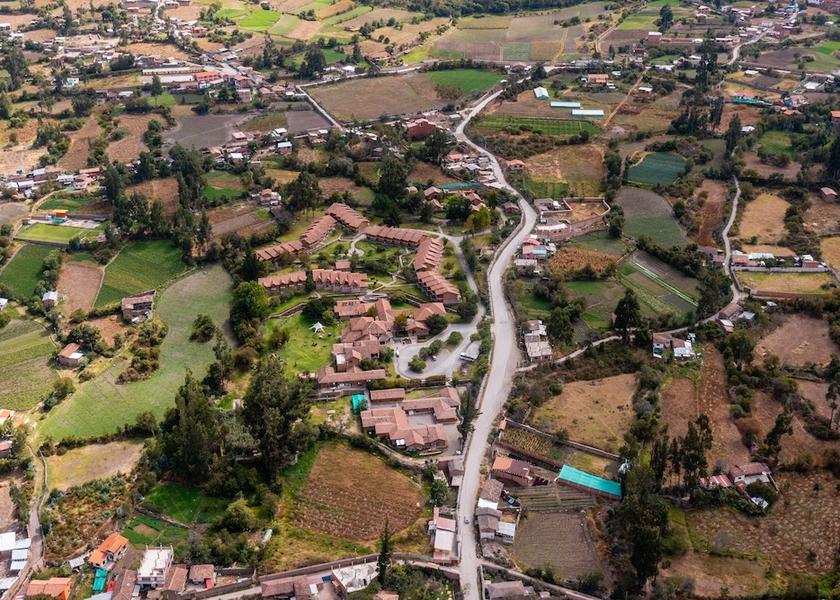 Cusco (region) Urubamba Aerial View