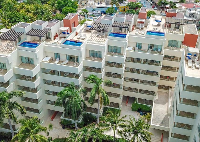 Quintana Roo Isla Mujeres Aerial View