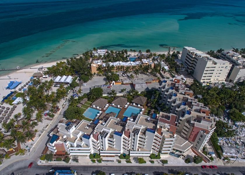Quintana Roo Isla Mujeres Aerial View