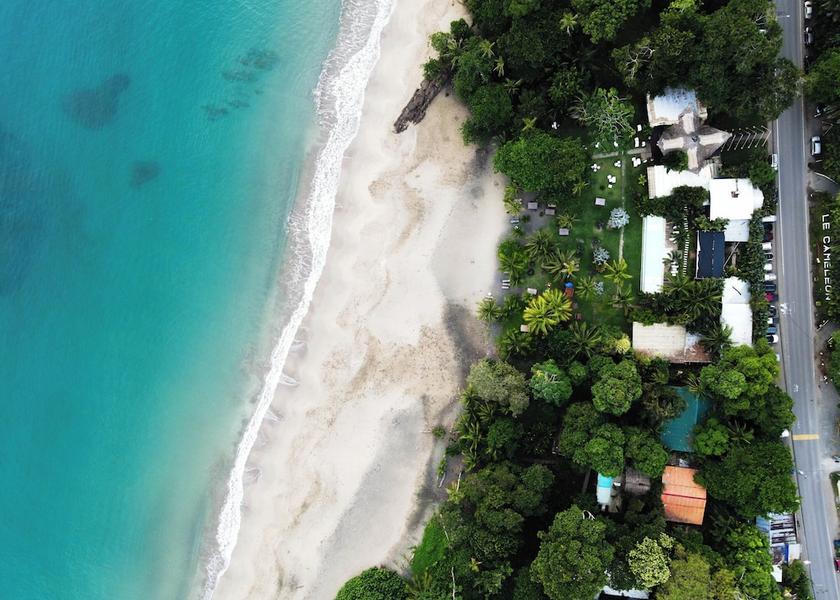 Limón Province Cahuita Aerial view