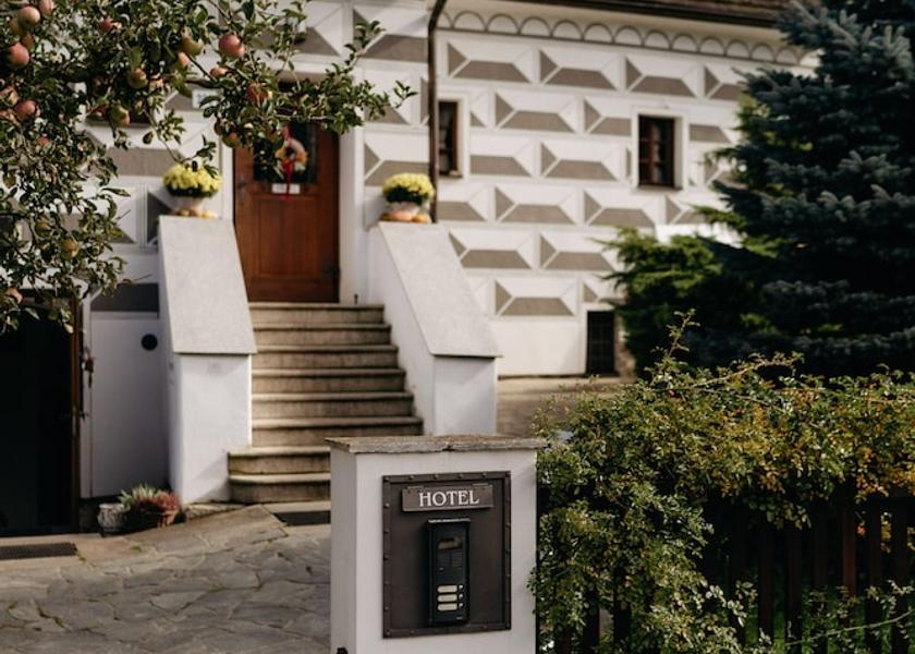 South Bohemia (region) Cesky Krumlov Exterior Detail
