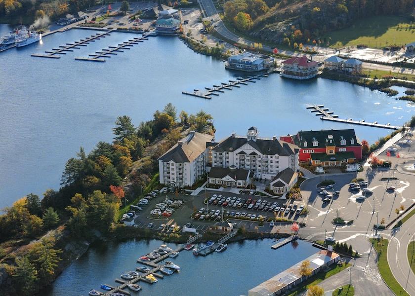 Ontario Gravenhurst Aerial view