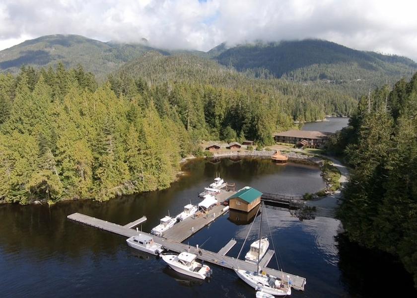 British Columbia Ucluelet Exterior Detail