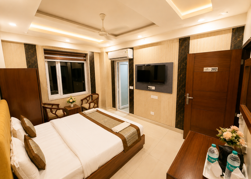 Delhi Delhi Premium AC Room - Local ID Accepted