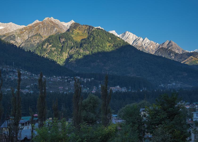 Himachal Pradesh Manali Hotel View