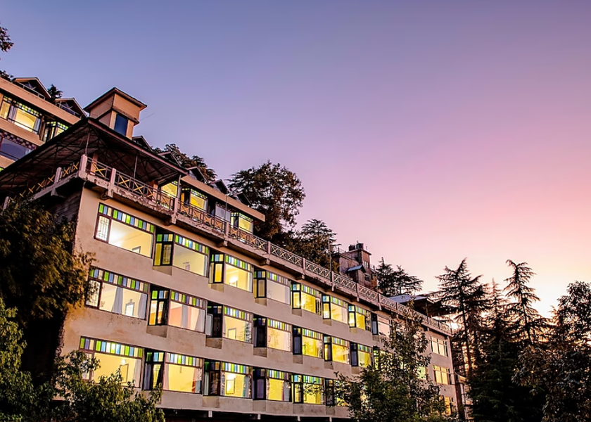 Himachal Pradesh Dalhousie Hotel View