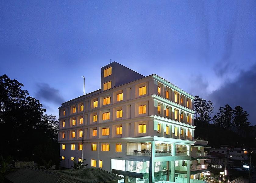 Front of property - evening/night
