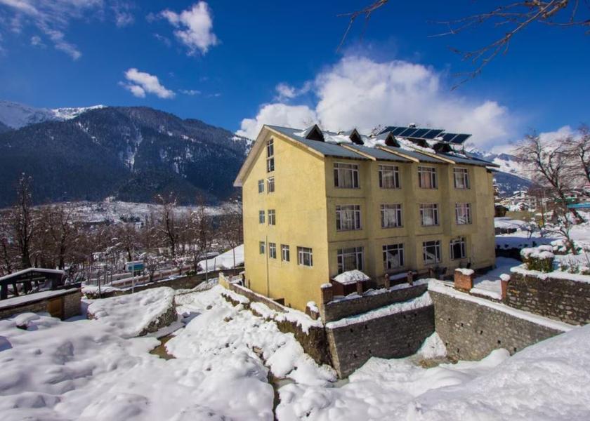 Himachal Pradesh Manali View from Property