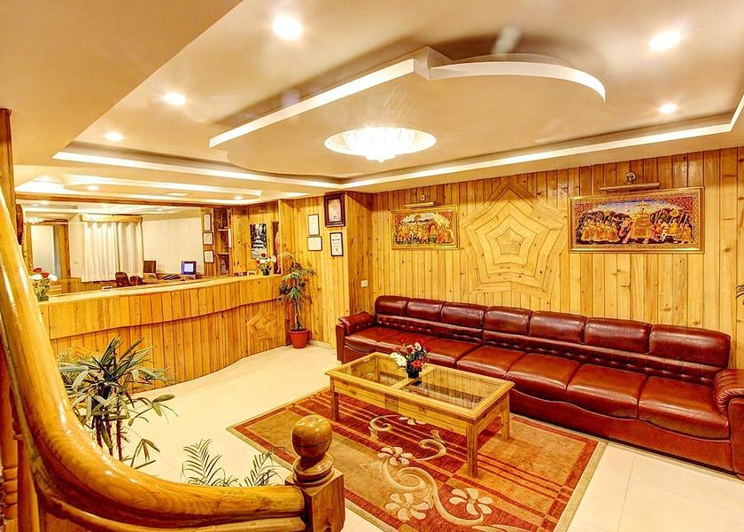 Himachal Pradesh Manali Lobby sitting area