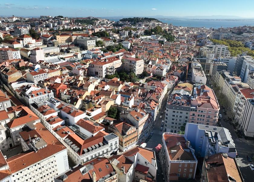Lisboa Region Lisbon Aerial View