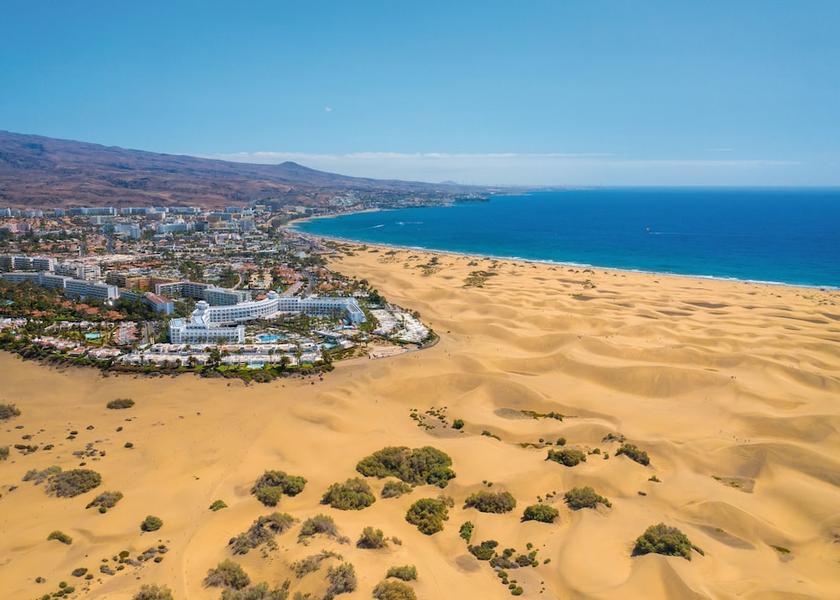 Canary Islands San Bartolomé de Tirajana Aerial view