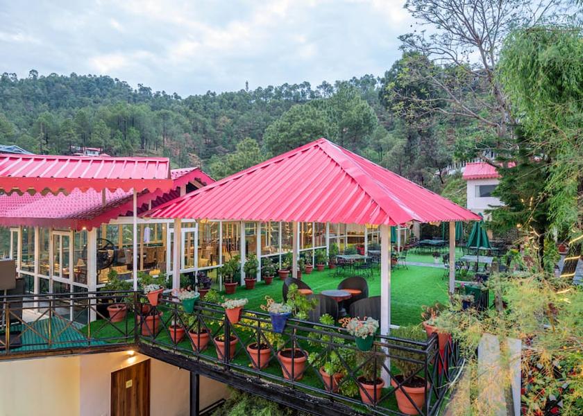 Himachal Pradesh Chail Restaurant with a View