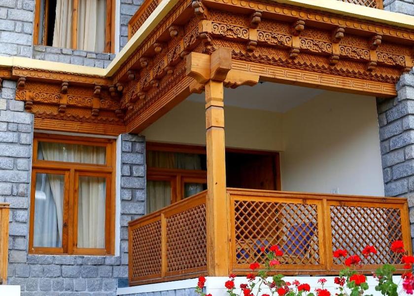 Ladakh Leh Hotel Exterior