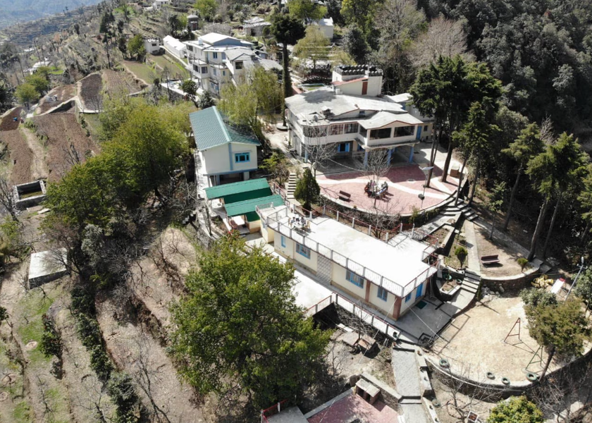 Uttarakhand Mukteshwar Hotel View