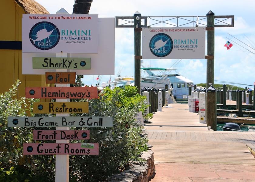 Bimini Islands Alice Town Dock