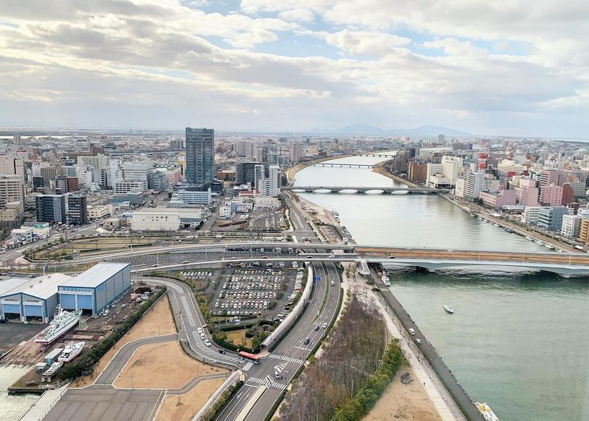 Niigata Niigata City view