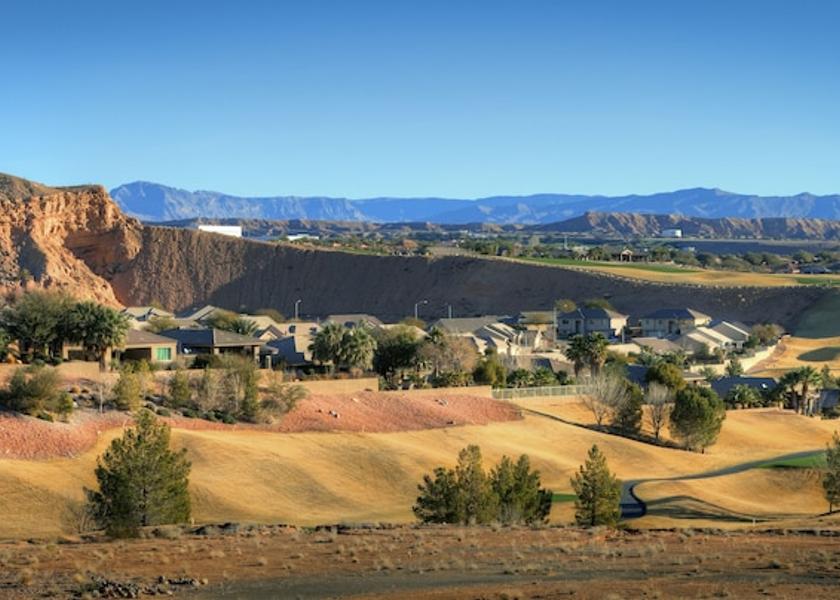 Nevada Mesquite View from Property