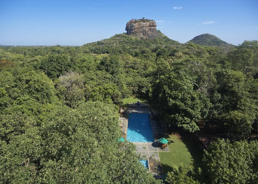 Central Province Sigiriya Aerial view