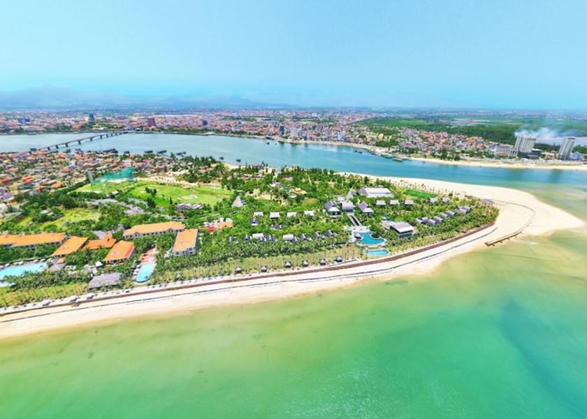 Quang Binh Dong Hoi Aerial view