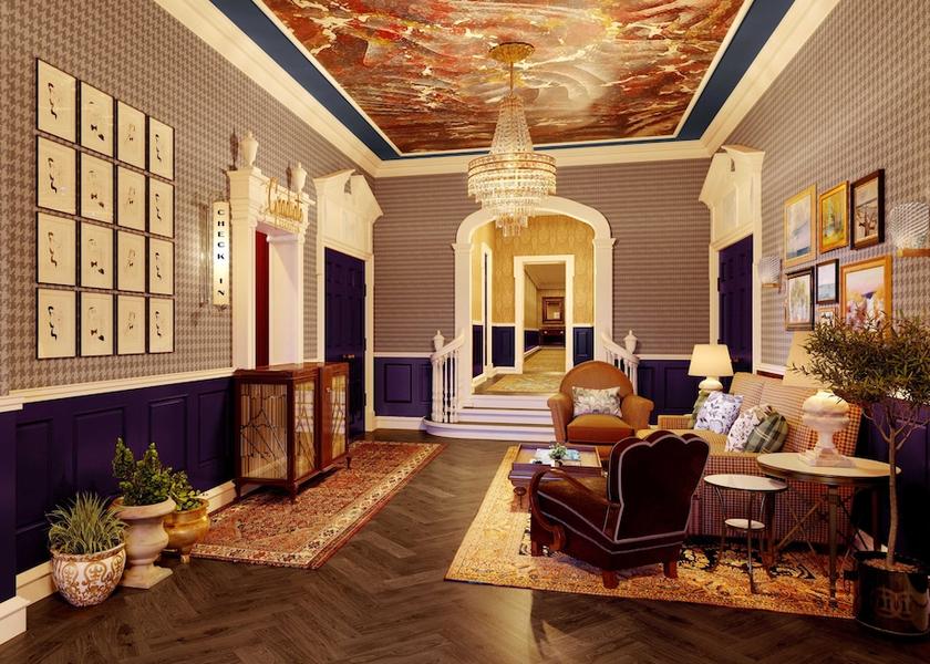 Illinois Evanston Lobby