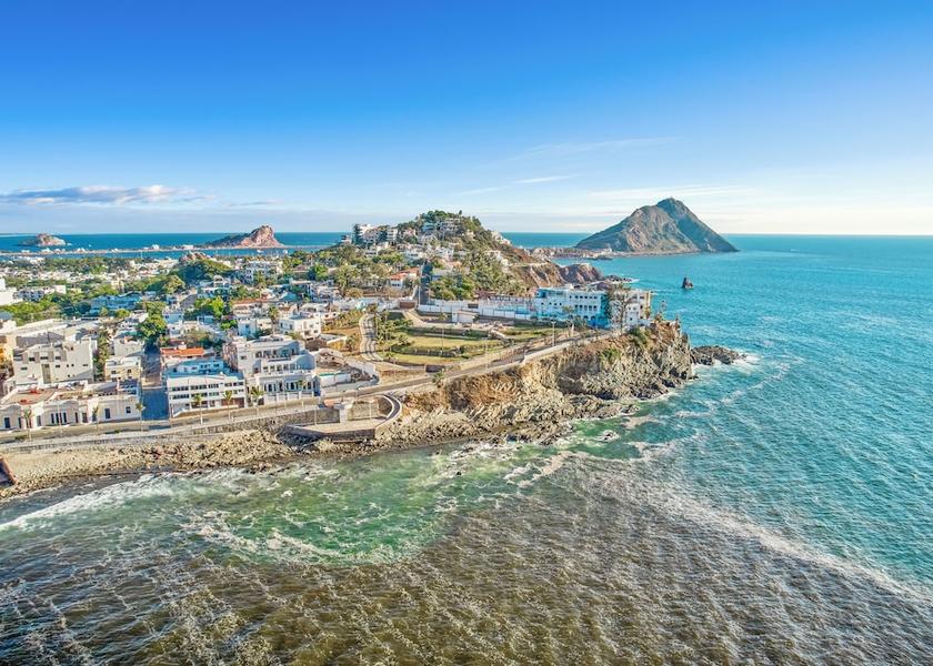 Sinaloa Mazatlan Aerial View