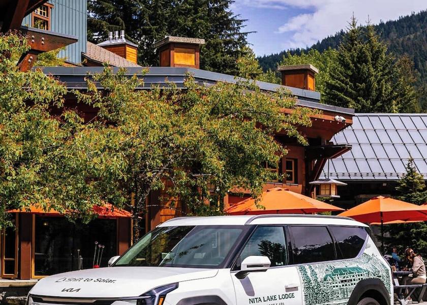 British Columbia Whistler Front of property