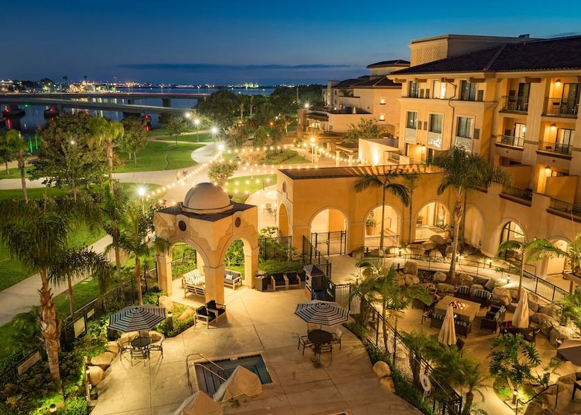 California San Diego Courtyard View