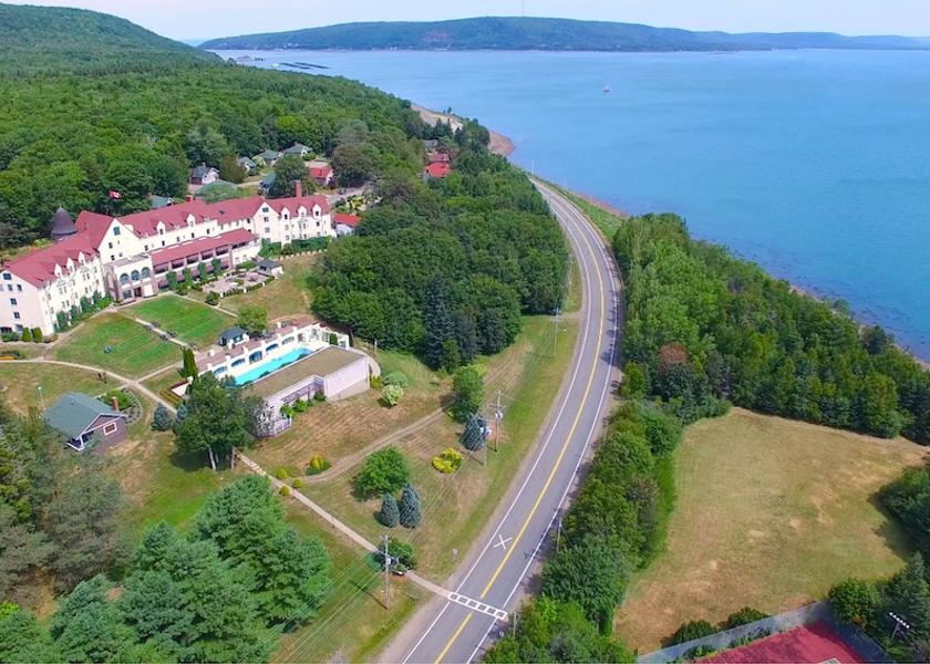 Nova Scotia Digby Aerial View