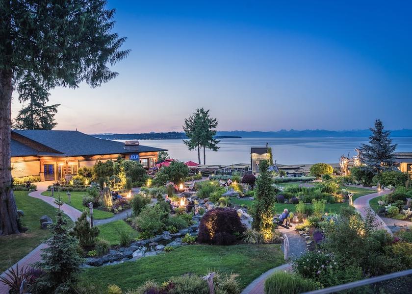 British Columbia Courtenay Garden View