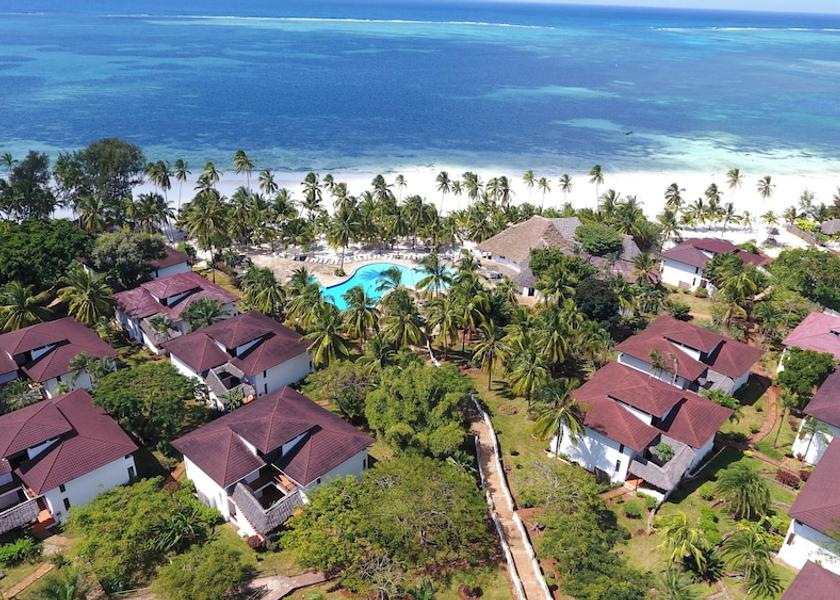 Unguja Kaskazini Region Kiwengwa Aerial View