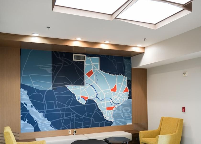 Texas Cedar Hill Interior Entrance