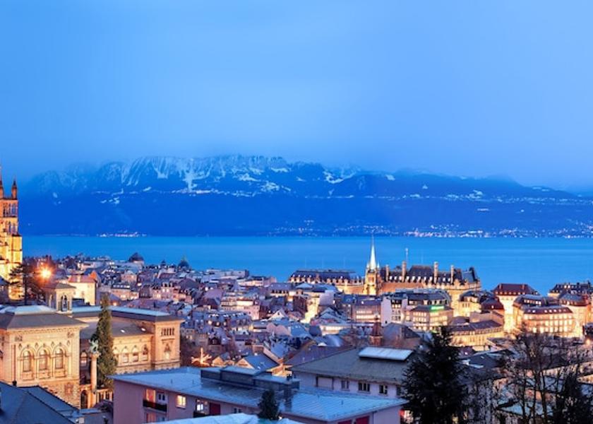 Canton of Vaud Lausanne City view