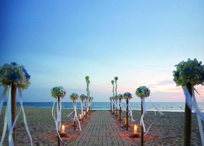 Phang Nga Province Takua Thung Outdoor wedding area