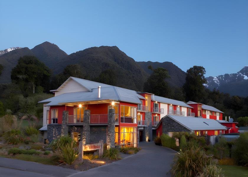West Coast Fox Glacier Hotel Exterior
