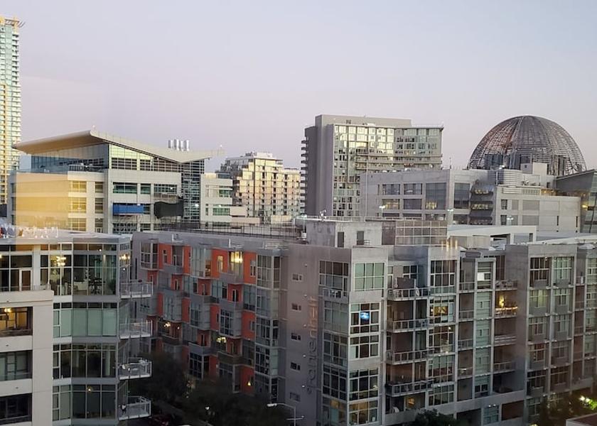 California San Diego View from room