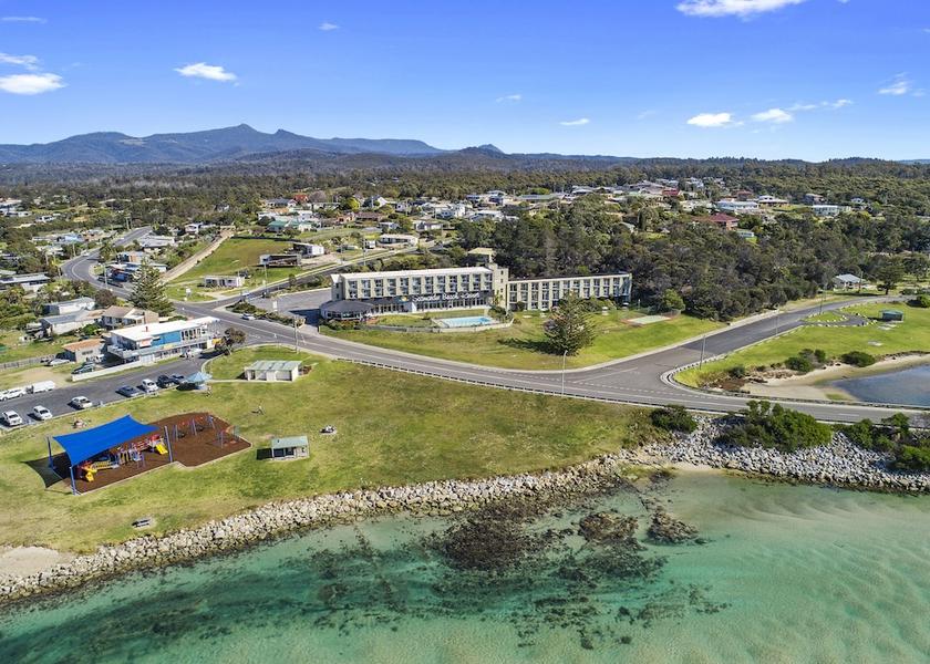 Tasmania Scamander Aerial view