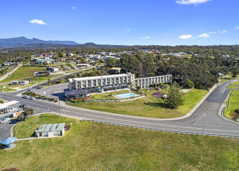 Tasmania Scamander Aerial view